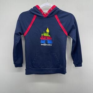 Disney Parks 2020 Hoodie Youth‎ Medium Blue Walt Disney World Pluto Castle